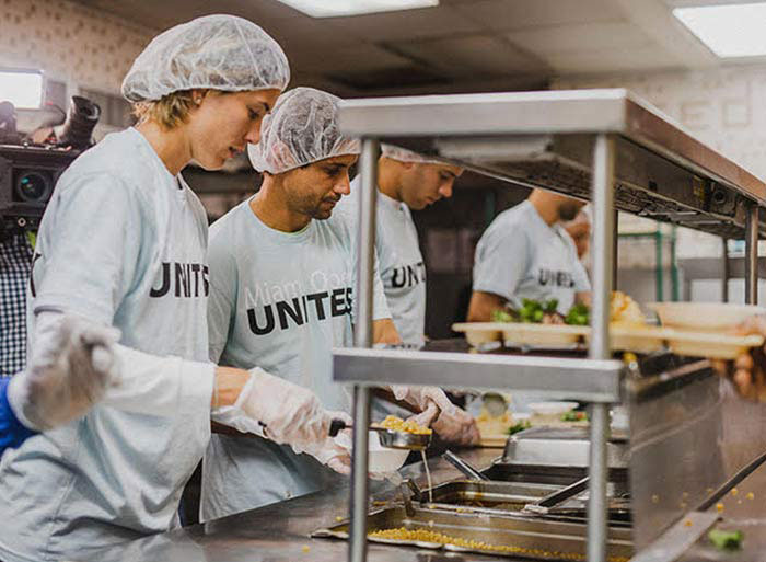 Feeding the Homeless Feeding the Homeless